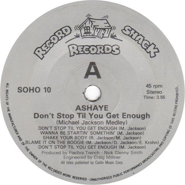 Ashaye - Don't Stop Till You Get Enough (Michael Jackson Medley)