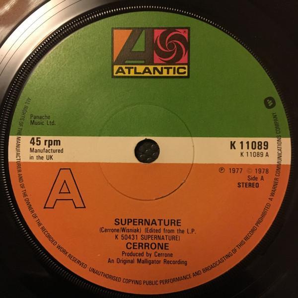 Cerrone - Supernature / Give My Love