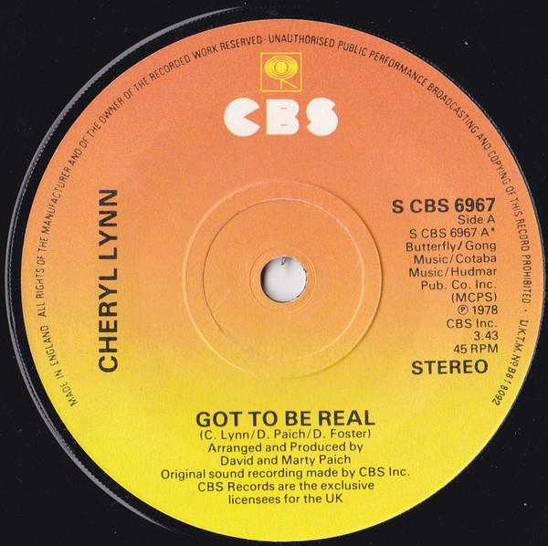 Cheryl Lynn - Got To Be Real