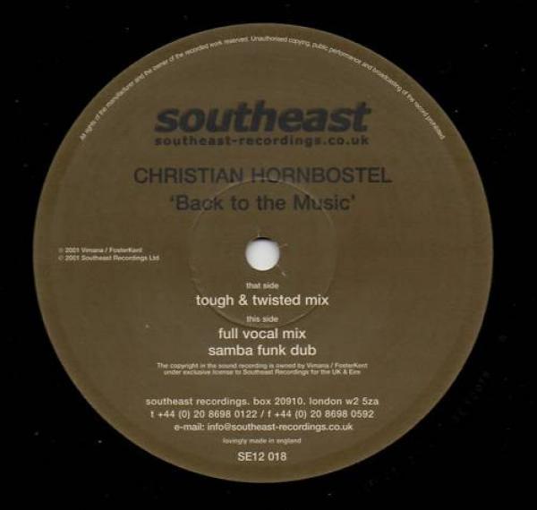 Christian Hornbostel - Back To The Music
