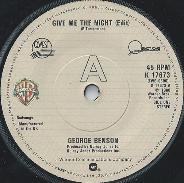 George Benson - Give Me The Night