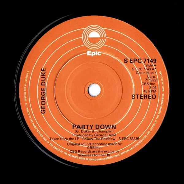George Duke - Party Down / Reach For It