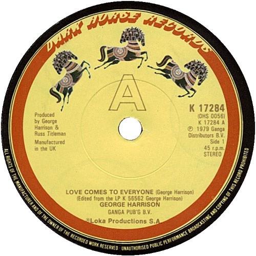 George Harrison - Love Comes To Everyone