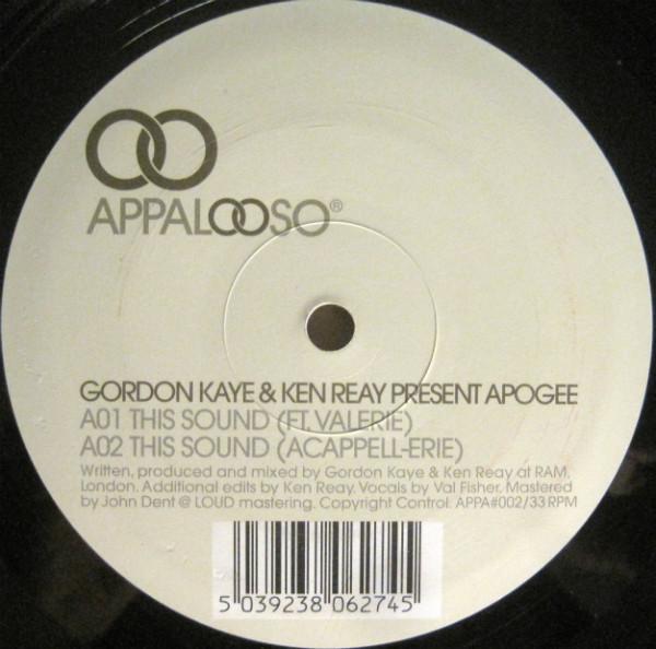 Gordon Kaye, Ken Reay, Apogee  - This Sound / Flawed