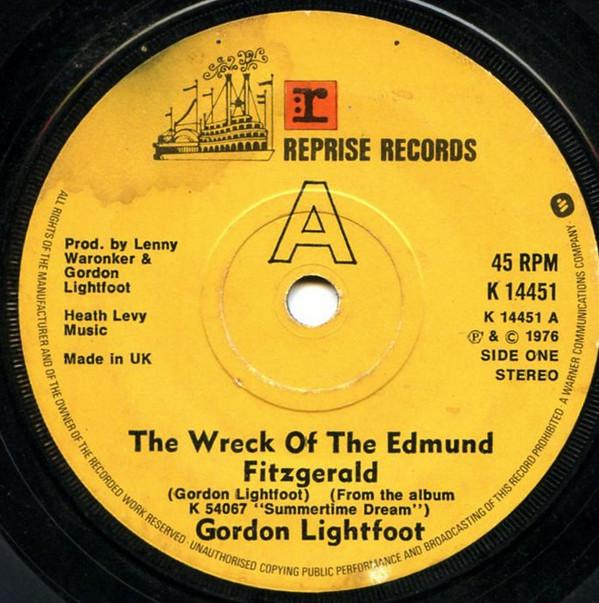 Gordon Lightfoot - The Wreck Of The Edmund Fitzgerald