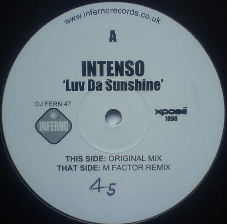 Intenso Project - Luv Da Sunshine