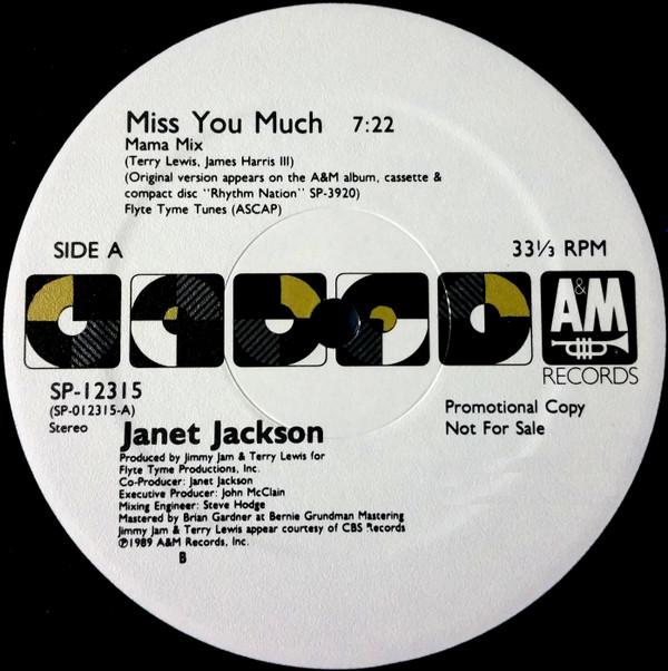 Janet Jackson - Miss You Much
