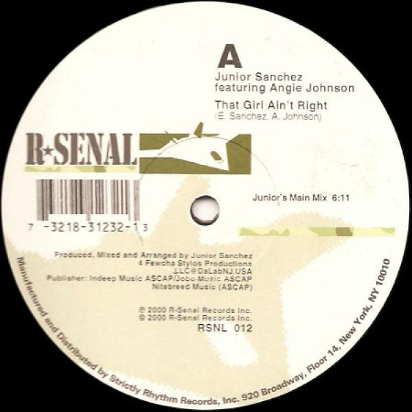 Junior Sanchez, Angela Johnson - That Girl Ain't Right