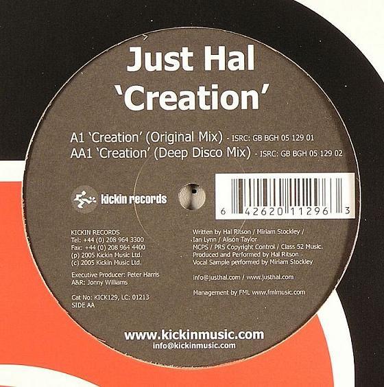 Just Hal - Creation
