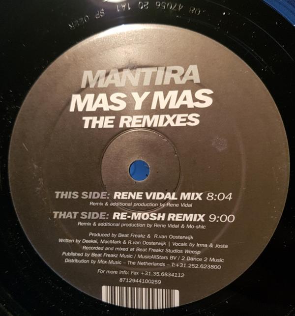 Mantira - Mas Y Mas (The Remixes)