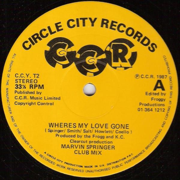 Marvin Springer - Where's My Love Gone