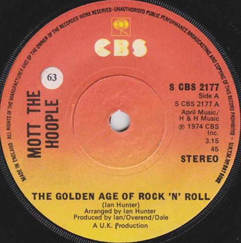 Mott The Hoople - The Golden Age Of Rock 'N' Roll