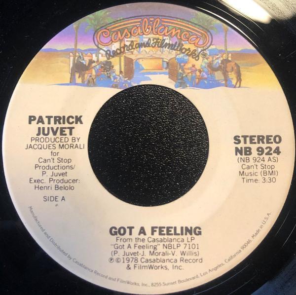 Patrick Juvet - Got A Feeling