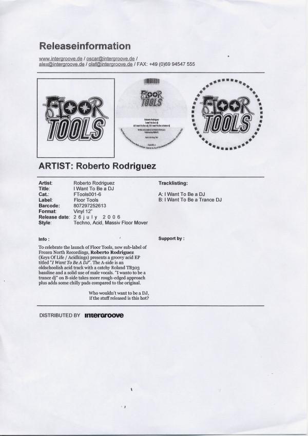 Roberto Rodriguez - I Want To Be A DJ