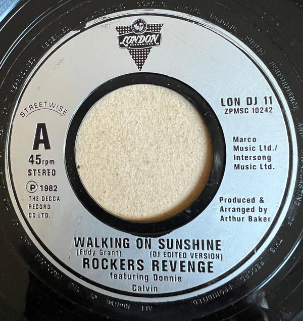 Rockers Revenge, Donnie Calvin - Walking On Sunshine