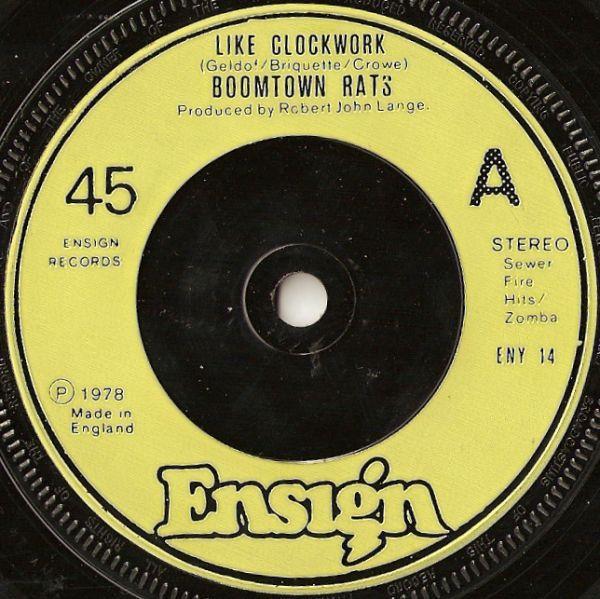 The Boomtown Rats - Like Clockwork