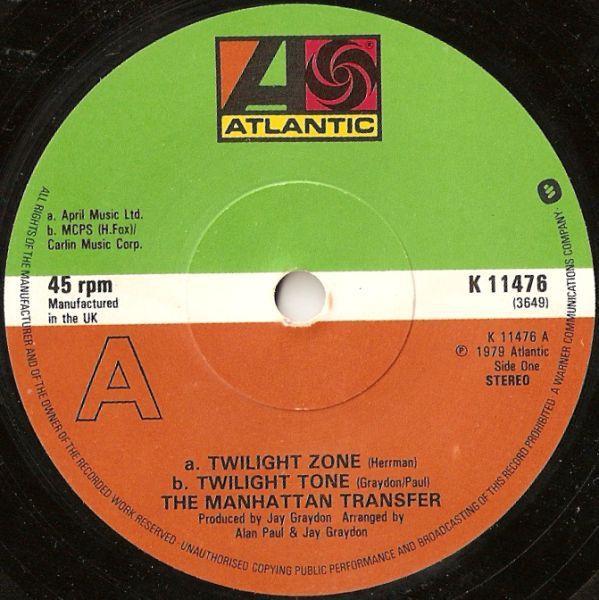 The Manhattan Transfer - Twilight Zone