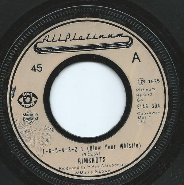 The Rimshots - 7-6-5-4-3-2-1 (Blow Your Whistle)