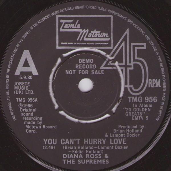 The Supremes - You Can't Hurry Love / The Happening