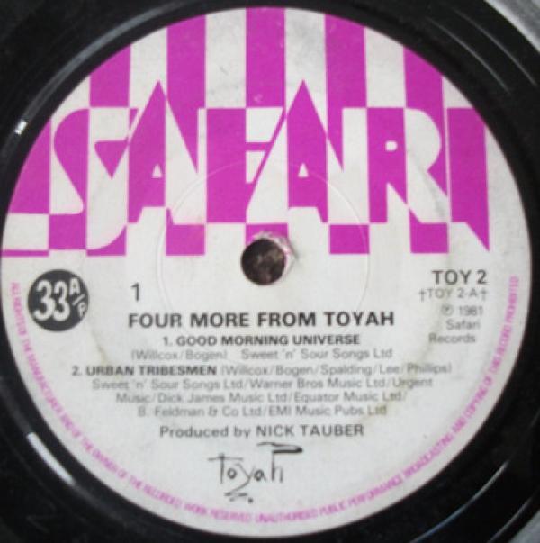 Toyah (3) - Four More From Toyah