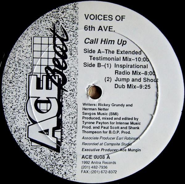 Voices Of 6th Avenue - Call Him Up