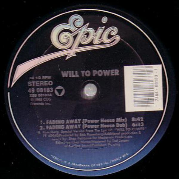 Will To Power - Fading Away